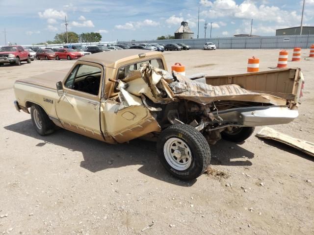 1987 Dodge D-SERIES D150