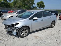 Chevrolet salvage cars for sale: 2017 Chevrolet Cruze LT