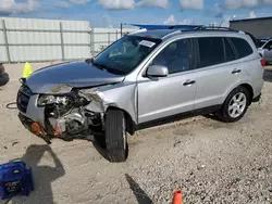 Salvage cars for sale at Arcadia, FL auction: 2009 Hyundai Santa FE SE