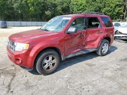 Salvage cars for sale at Austell, GA auction: 2012 Ford Escape XLT