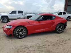 Salvage cars for sale at Houston, TX auction: 2021 Toyota Supra