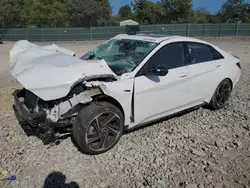 Salvage cars for sale at Madisonville, TN auction: 2023 Hyundai Elantra N Line