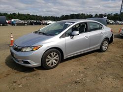 Salvage cars for sale at Windsor, NJ auction: 2012 Honda Civic EX