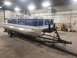 Salvage boats for sale at Avon, MN auction: 2022 Bennche Pontoon