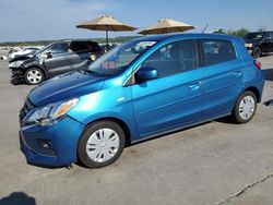 Salvage cars for sale at Grand Prairie, TX auction: 2022 Mitsubishi Mirage ES