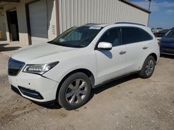 Acura salvage cars for sale: 2016 Acura MDX Advance