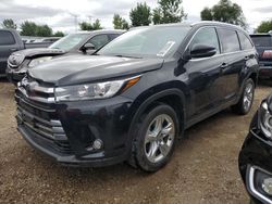 Toyota Highlander salvage cars for sale: 2017 Toyota Highlander Limited