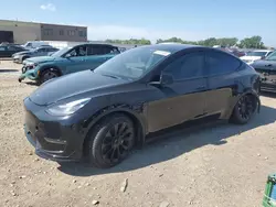 Salvage cars for sale at Kansas City, KS auction: 2021 Tesla Model Y