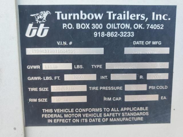 2007 Turn Horse Trailer