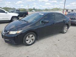 Salvage cars for sale at Indianapolis, IN auction: 2014 Honda Civic LX