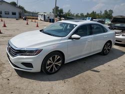 Volkswagen salvage cars for sale: 2022 Volkswagen Passat SE