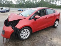 Salvage cars for sale at Harleyville, SC auction: 2015 KIA Rio LX