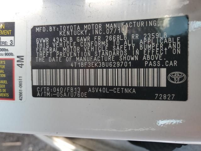 2011 Toyota Camry Base