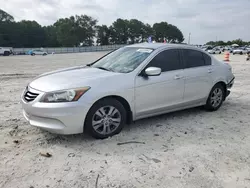 Salvage cars for sale at Loganville, GA auction: 2011 Honda Accord SE