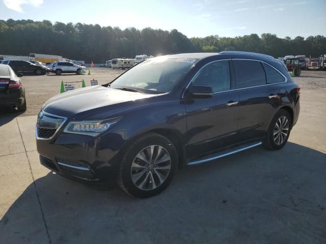 2016 Acura MDX Technology