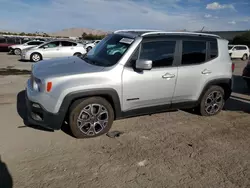 Salvage cars for sale at Las Vegas, NV auction: 2016 Jeep Renegade Limited