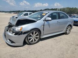 Salvage cars for sale at Greenwell Springs, LA auction: 2014 Mitsubishi Lancer Ralliart