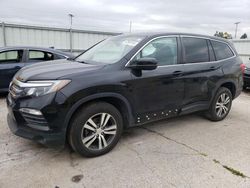 Salvage cars for sale at Dyer, IN auction: 2017 Honda Pilot EXL