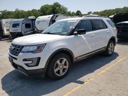 Salvage cars for sale at Sikeston, MO auction: 2016 Ford Explorer XLT