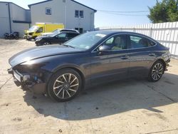 Salvage cars for sale at Windsor, NJ auction: 2021 Hyundai Sonata Limited