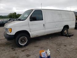 Salvage cars for sale from Copart Lebanon, TN: 1999 Ford Econoline E350 Super Duty Van