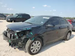 Salvage cars for sale at Houston, TX auction: 2023 KIA Rio LX