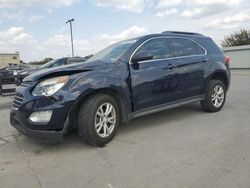 Chevrolet salvage cars for sale: 2017 Chevrolet Equinox LT