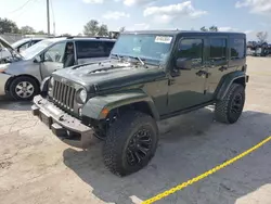 Jeep salvage cars for sale: 2016 Jeep Wrangler Unlimited Sahara