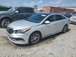 Salvage cars for sale at Hueytown, AL auction: 2015 Hyundai Sonata Sport