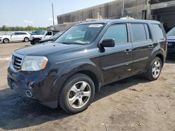 Salvage cars for sale at Fredericksburg, VA auction: 2015 Honda Pilot EX