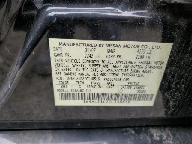 2007 Nissan Altima 2.5