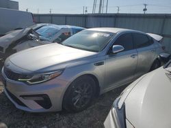 Salvage cars for sale at Dyer, IN auction: 2019 KIA Optima LX