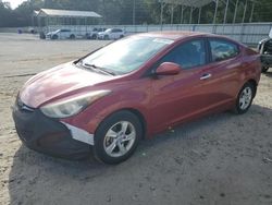 Salvage cars for sale at Savannah, GA auction: 2014 Hyundai Elantra SE