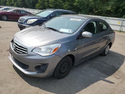 Salvage cars for sale at Glassboro, NJ auction: 2019 Mitsubishi Mirage G4 ES