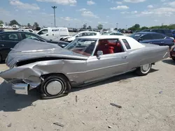 Vehiculos salvage en venta de Copart Indianapolis, IN: 1974 Cadillac EL Dorado