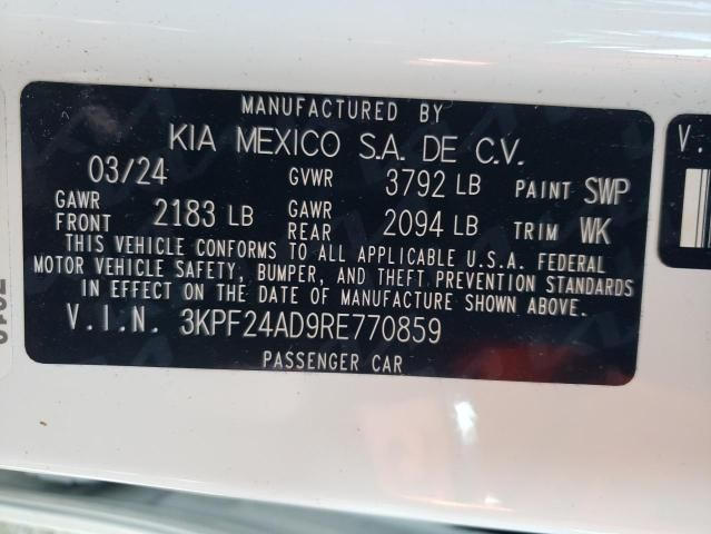 2024 KIA Forte LX