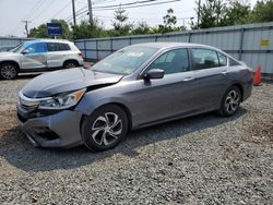 Honda salvage cars for sale: 2017 Honda Accord LX