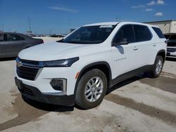 Salvage cars for sale at Haslet, TX auction: 2023 Chevrolet Traverse LS