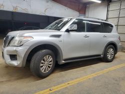 Salvage cars for sale at auction: 2017 Nissan Armada SV