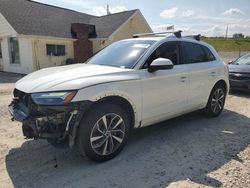 Salvage cars for sale at Northfield, OH auction: 2021 Audi Q5 Premium Plus