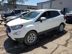 Salvage cars for sale from Copart Albuquerque, NM: 2021 Ford Ecosport SE