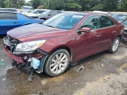 Chevrolet salvage cars for sale: 2015 Chevrolet Malibu LTZ