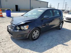 Salvage cars for sale at Haslet, TX auction: 2015 Chevrolet Sonic LT