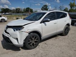 Salvage cars for sale at Riverview, FL auction: 2018 Toyota Rav4 SE