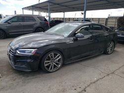 Salvage cars for sale at Anthony, TX auction: 2019 Audi A5 Prestige S-Line