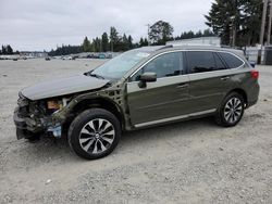 Vehiculos salvage en venta de Copart Graham, WA: 2017 Subaru Outback Touring