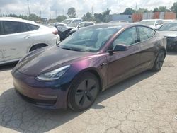 Salvage cars for sale at Bridgeton, MO auction: 2020 Tesla Model 3