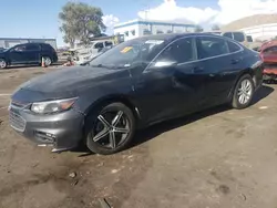 Chevrolet salvage cars for sale: 2018 Chevrolet Malibu LT