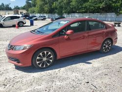 Salvage cars for sale at Knightdale, NC auction: 2013 Honda Civic SI