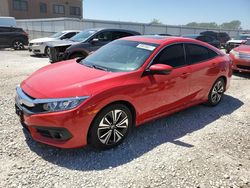 Honda Civic salvage cars for sale: 2018 Honda Civic EXL